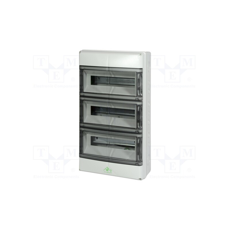 1 pcs x SPELSBERG - 73344201 - Enclosure: for modular components, IP65, grey, No.of mod: 42, IK08