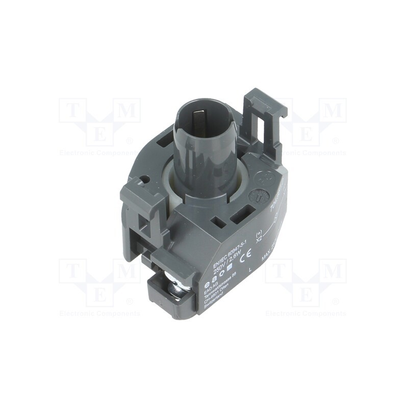 1 pcs x EAO - 704.951.0 - Illuminating unit, 22mm, OptoHiT, Illumin: BA9S, front fixing