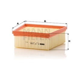 Mann air filter ford fiesta vi van