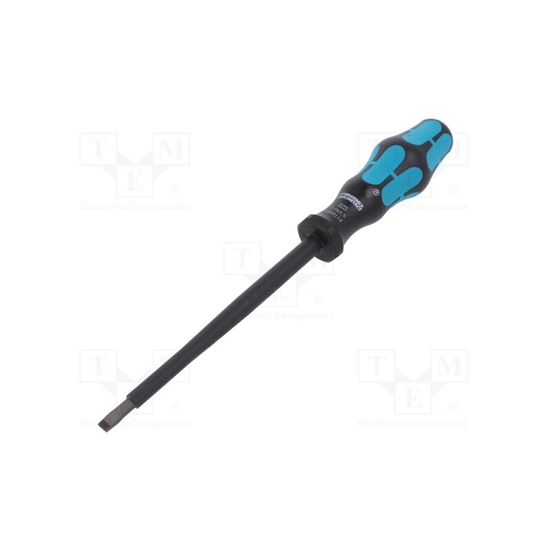 1 pcs x PHOENIX CONTACT - SZS 1,0X5,5 VDE - Screwdriver, insulated, slot, 5,5x1,0mm, Blade length: 125mm