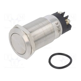 1 pcs x ONPOW - LAS1GQF-11Z/L/S - Switch: vandal resistant, Pos: 2, SPDT, 3A/220VAC, 5A/24VDC, IP65
