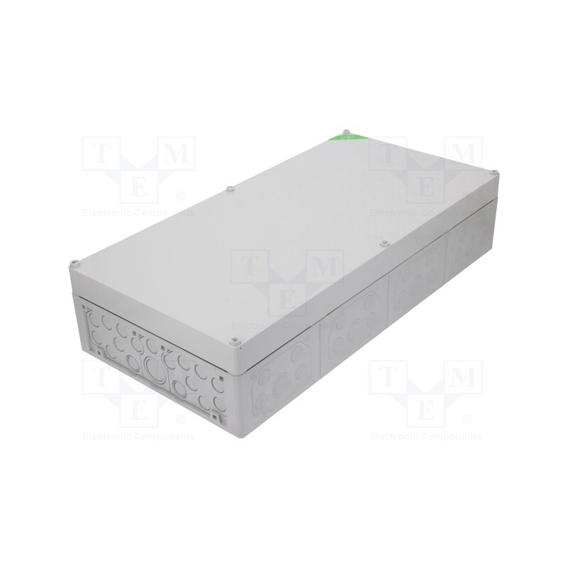 1 pcs x SPELSBERG - 74140401 - Enclosure: junction box, X: 300mm, Y: 600mm, Z: 132mm, polycarbonate