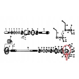 Body cap covers PTO Ursus C 330 C 360 Rolmus