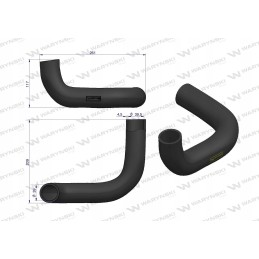 Lower radiator pipe 885563m1 Warynski