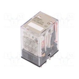 1 pcs x OMRON - MY4N-CR 220/240AC(S) - Relay: electromagnetic, 4PDT, Ucoil: 230VAC, Icontacts max: 5A