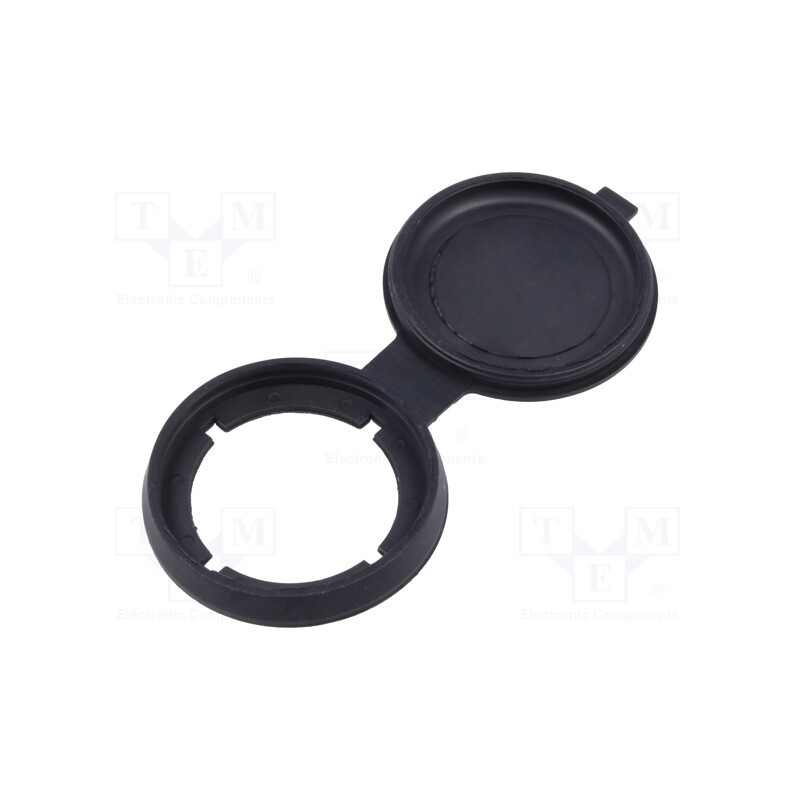 1 pcs x SCHNEIDER ELECTRIC - ZBSP1 - Cover, 22mm, Harmony XB5, -40÷70°C, Ø22mm, IP65, black