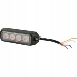 LED warning lamp 4 led 12w 12 24v