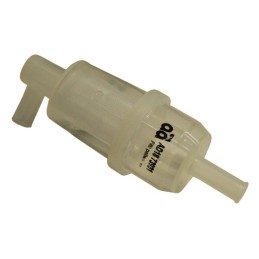 Universal flow fuel filter, 8mm angled