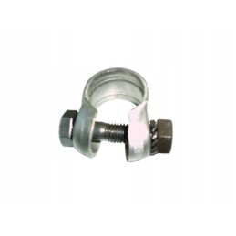 Steering rod end clamp
