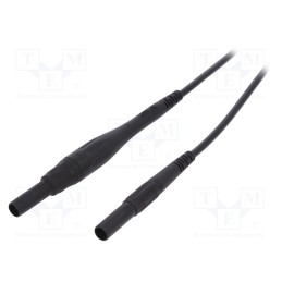 1 pcs x STu00c4UBLI - 66.9394-20021 - Connection cable, 8A, banana plug 4mm,both sides, Urated: 1kV