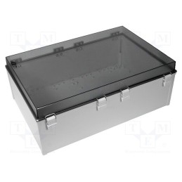 1 pcs x FIBOX - CAB PC 604022 T - Enclosure: wall mounting, X: 600mm, Y: 400mm, Z: 220mm, CAB, grey
