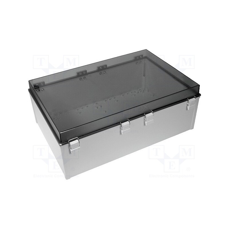 1 pcs x FIBOX - CAB PC 604022 T - Enclosure: wall mounting, X: 600mm, Y: 400mm, Z: 220mm, CAB, grey