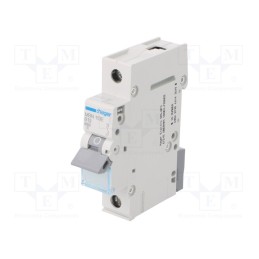 1 pcs x HAGER - MBN113E - Circuit breaker, 230/400VAC, Inom: 13A, Poles: 1, Charact: B, 6kA