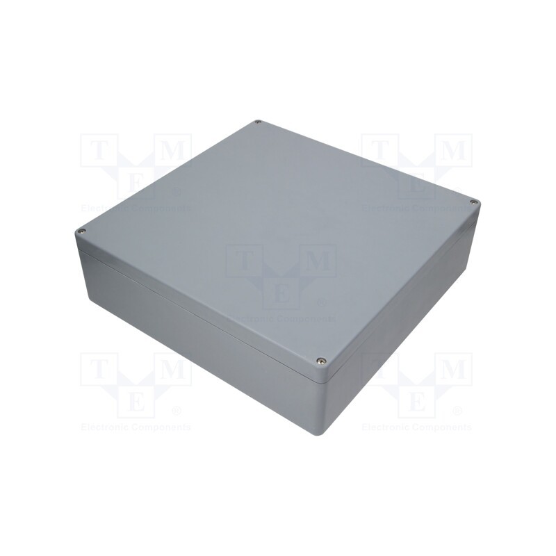 1 pcs x FIBOX - 7094450 - Enclosure: multipurpose, X: 401mm, Y: 406mm, Z: 120mm, EURONORD, grey