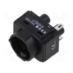 1 pcs x EAO - 61-8745.17 - Contact block, 61, -25÷55°C, Leads: connectors, Contacts: NC, 5A