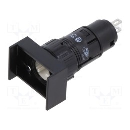 1 pcs x EAO - 61-0030.02 - Body, 16mm, 61, Ø16.3mm, IP65, Enclos.mat: plastic