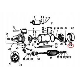 Starter brush spring r 11 c330 360 4 pcs