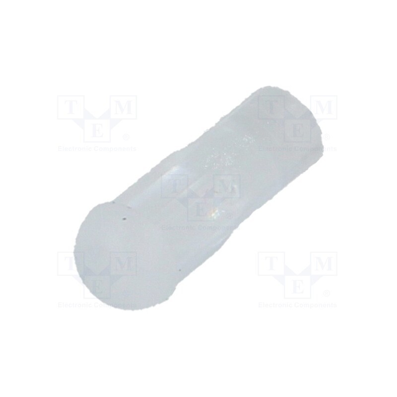 5 pcs x MENTOR - 1282.1 - Fiber for LED, round, Ø3.2mm, Front: flat, straight