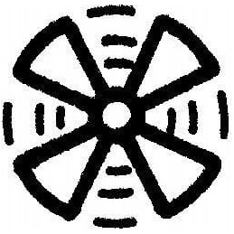 Symbol for blower switches 9xt713630251 h