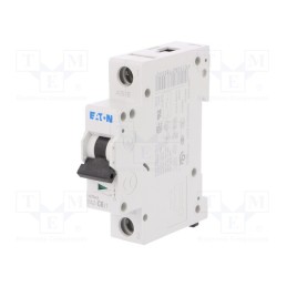 1 pcs x EATON ELECTRIC - FAZ-C6/1 - Circuit breaker, 230/400VAC, Inom: 6A, Poles: 1, Charact: C, 15kA