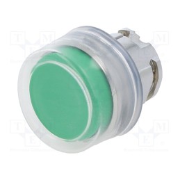 1 pcs x SCHNEIDER ELECTRIC - ZB4BP3 - Switch: push-button, 22mm, Stabl.pos: 1, green, none, IP66, Pos: 2