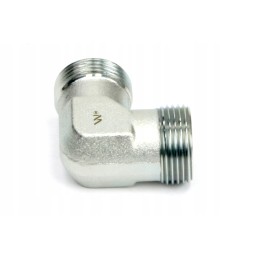 Metric hydraulic elbow bb m18x1 5 12l xw