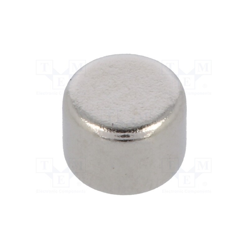 1 pcs x ELESA+GANTER - GN 55.2-ND-4-3 - Magnet: permanent, neodymium, H: 3mm, 4N, Ø: 4mm