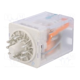 1 pcs x ABB - 1SVR405622R1000 - Relay: electromagnetic, 3PDT, Ucoil: 24VDC, Icontacts max: 10A
