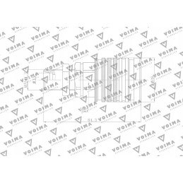 Hydraulic quick connector, Euro socket, M22x1, 5 threads