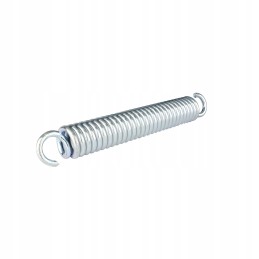 Return spring of the edge spreader cylinder
