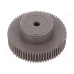 1 pcs x ELESA+GANTER - 550033 - Spur gear, whell width: 16mm, Ø: 36mm, Number of teeth: 70, ZCL