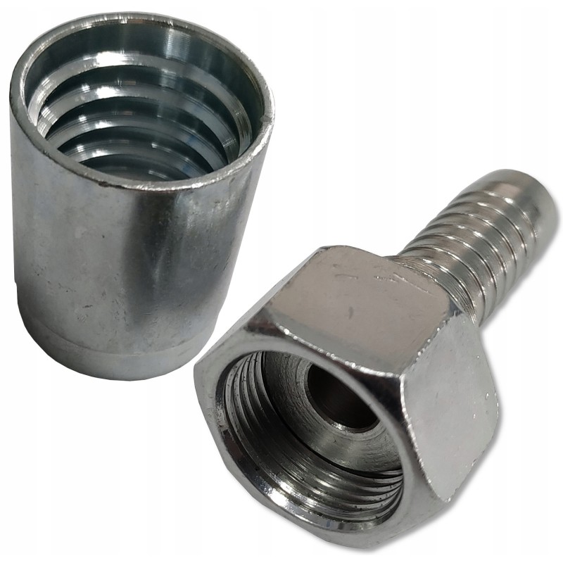 Set of 5x straight flat trailer clips d 35