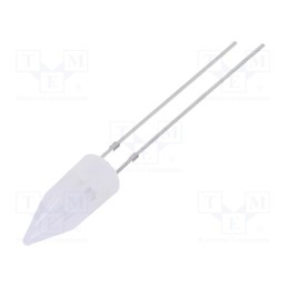2 pcs x OPTOSUPPLY - OST1MA58K2B - LED, 5mm, RGB, blinking,tricolour, 180°, 3.8÷5V, 20mA, Front: Rocket