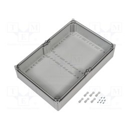 1 pcs x WEIDMu00dcLLER - FPC 40/60/13 TRSP - Enclosure: multipurpose, X: 400mm, Y: 600mm, Z: 132mm, FPC, IP66,IP67