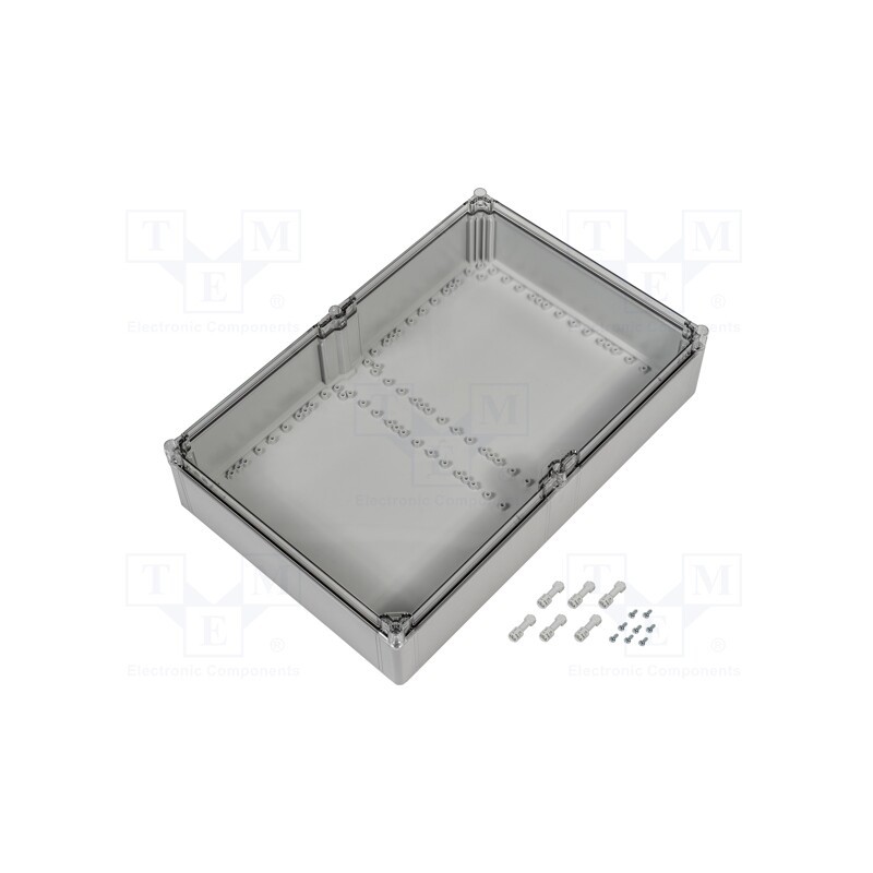 1 pcs x WEIDMu00dcLLER - FPC 40/60/13 TRSP - Enclosure: multipurpose, X: 400mm, Y: 600mm, Z: 132mm, FPC, IP66,IP67