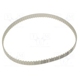 1 pcs x OPTIBELT - T5 460 1077ZA - Timing belt, T5, W: 10mm, H: 2.2mm, Lw: 460mm, Tooth height: 1.2mm