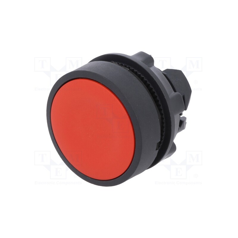 1 pcs x SCHNEIDER ELECTRIC - ZB5AH04 - Switch: push-button, 22mm, Stabl.pos: 2, red, none, IP66, flat, Pos: 2