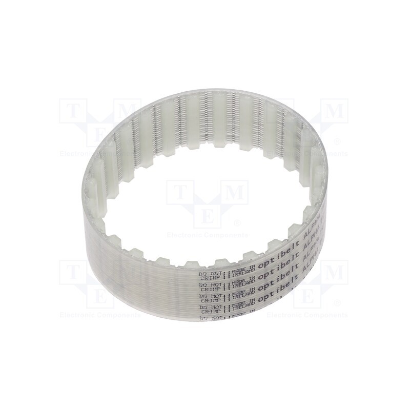 1 pcs x OPTIBELT - T5 215 2577ZA - Timing belt, T5, W: 25mm, H: 2.2mm, Lw: 215mm, Tooth height: 1.2mm
