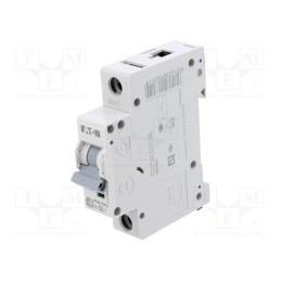 1 pcs x EATON ELECTRIC - HN-C6/1 - Circuit breaker, 230/400VAC, Inom: 6A, Poles: 1, Charact: C, 6kA