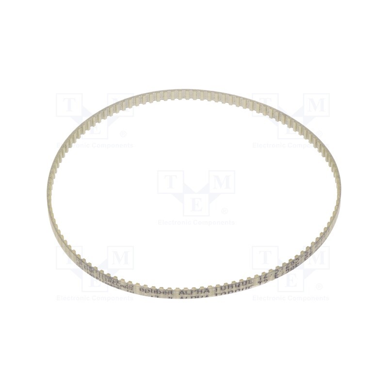 1 pcs x OPTIBELT - T2,5 285 477ZA - Timing belt, T2.5, W: 4mm, H: 1.3mm, Lw: 285mm, Tooth height: 0.7mm