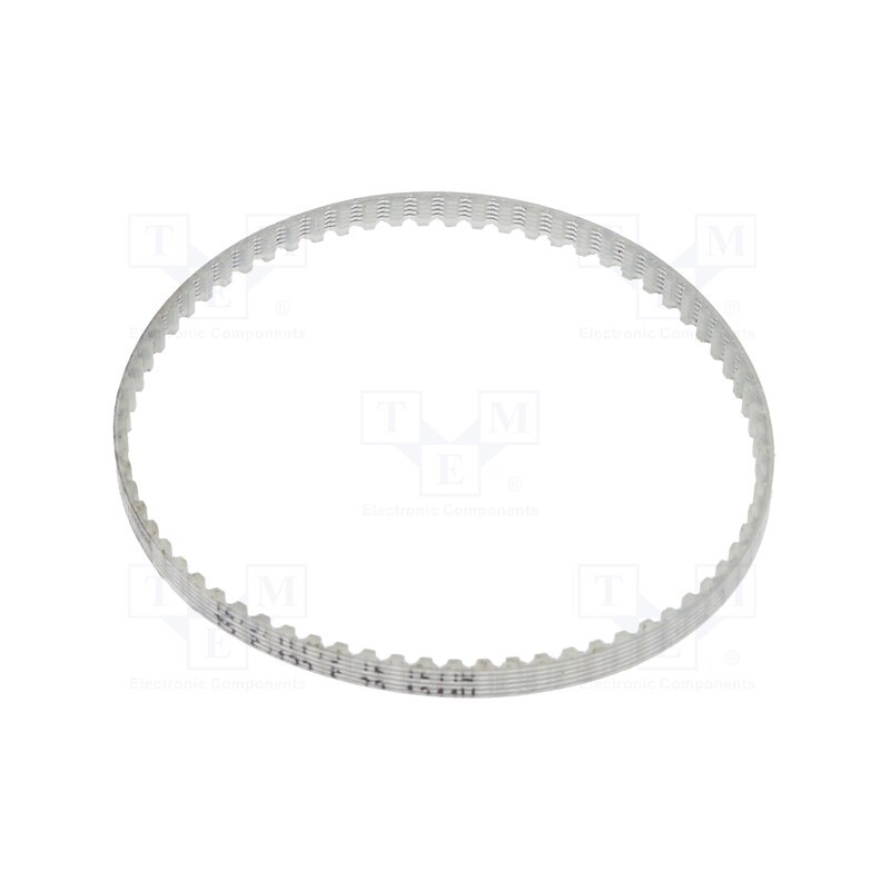 1 pcs x OPTIBELT - T2,5 177,5 477ZA - Timing belt, T2.5, W: 4mm, H: 1.3mm, Lw: 177.5mm, Tooth height: 0.7mm