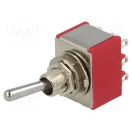 1 pcs x IC SWITCHES - IC3101T1B1M1QE - Switch: toggle, Pos: 2, 3PDT, ON-ON, 5A/125VAC, 5A/28VDC, -30÷85°C