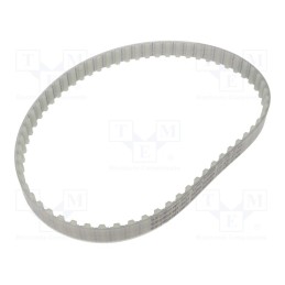 1 pcs x OPTIBELT - T10 630 1677ZA - Timing belt, T10, W: 16mm, H: 4.5mm, Lw: 630mm, Tooth height: 2.5mm
