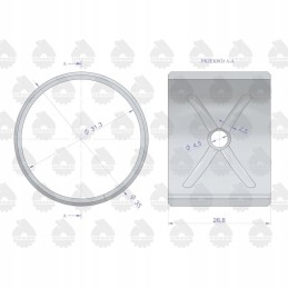 Connecting rod bush n 0 00 mf 3 original Ursus