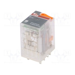 1 pcs x ABB - 1SVR405612R2100 - Relay: electromagnetic, 3PDT, Ucoil: 120VAC, Icontacts max: 10A