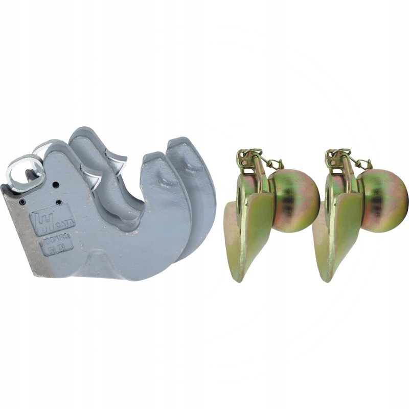 Set of hooks complete with balls and collar 65688450711