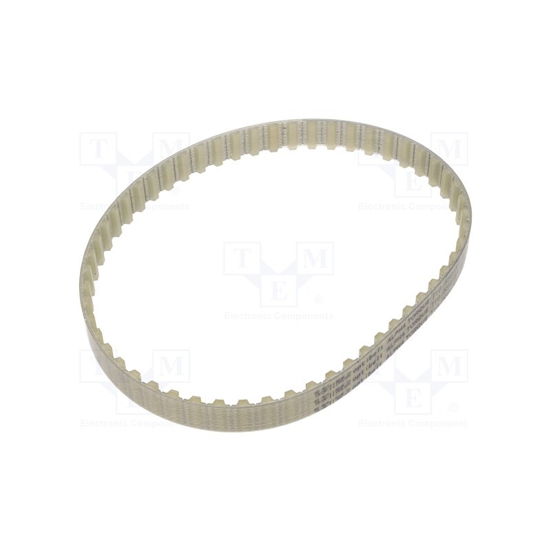 1 pcs x OPTIBELT - T10 550 1677ZA - Timing belt, T10, W: 16mm, H: 4.5mm, Lw: 550mm, Tooth height: 2.5mm