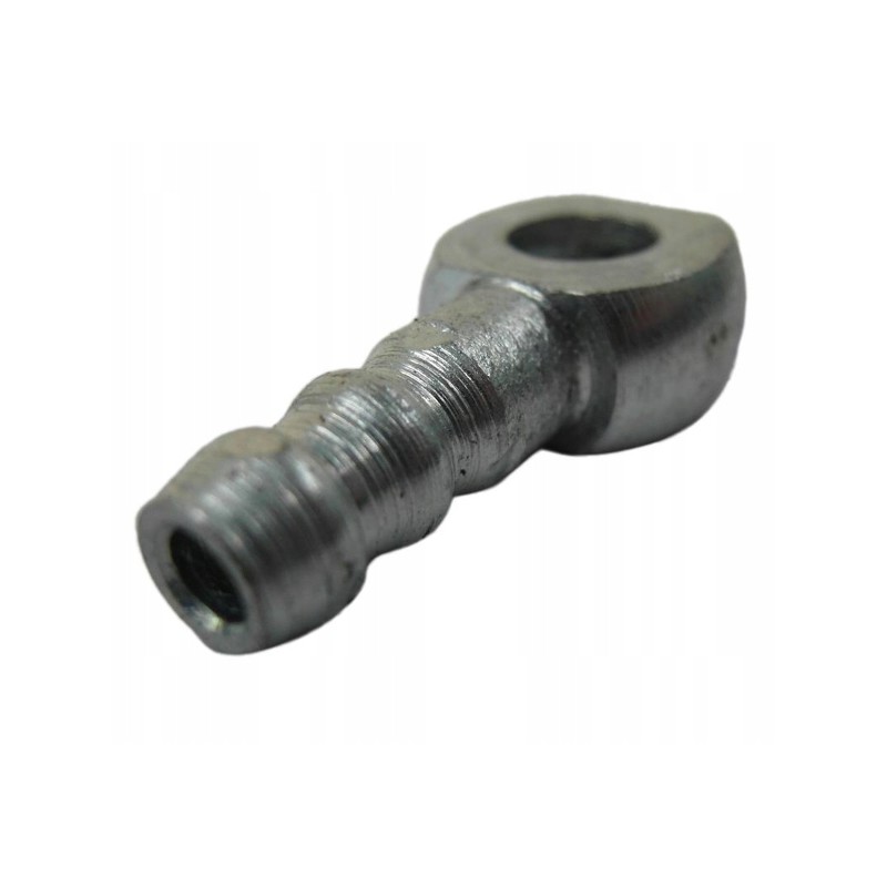 Eyelet connector fi8mm for fuel pipe fi6mm c360