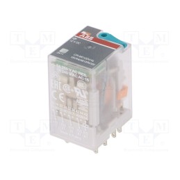1 pcs x ABB - 1SVR405613R4100 - Relay: electromagnetic, 4PDT, Ucoil: 12VDC, Icontacts max: 6A