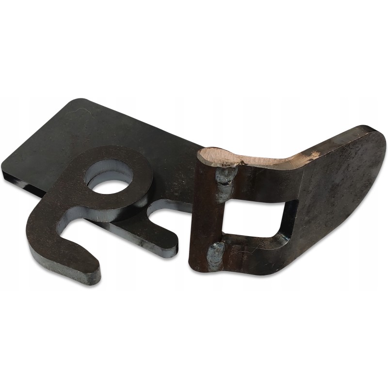 Reinforced hinge of the lower side, opening with a 25mm rod